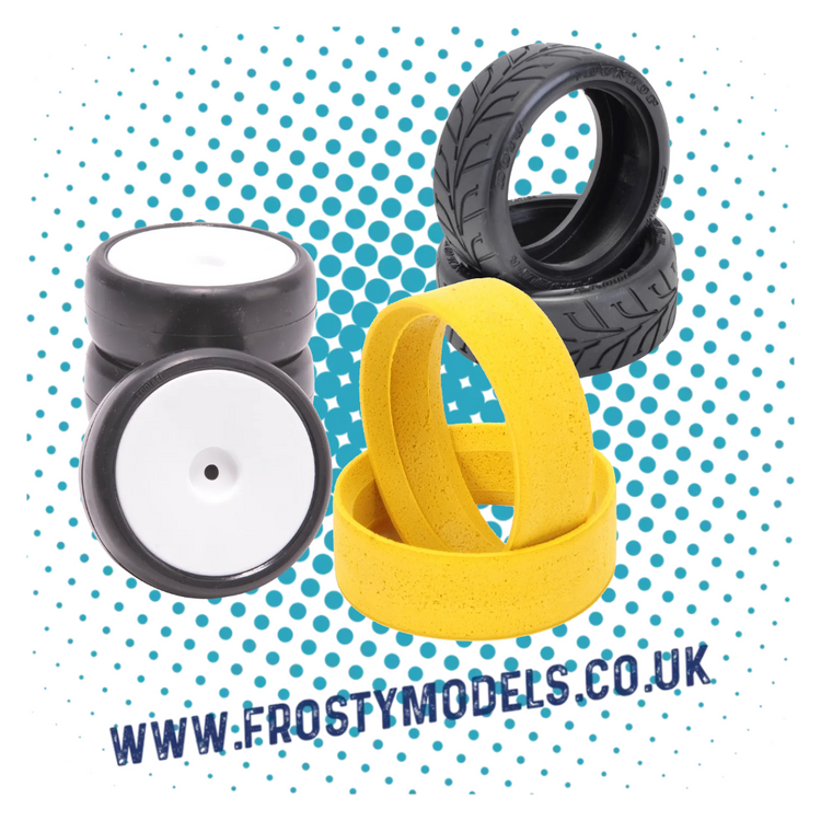 TOURING CAR WHEELS/TYRES/INSERTS