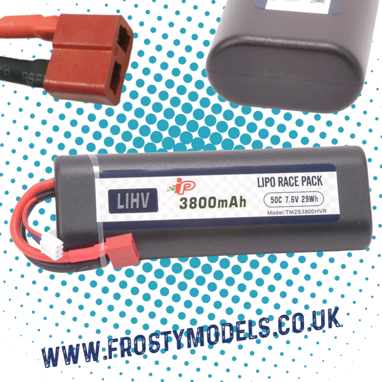 7.4/7.6v 2S LIPO/LIHV ROUND CASE