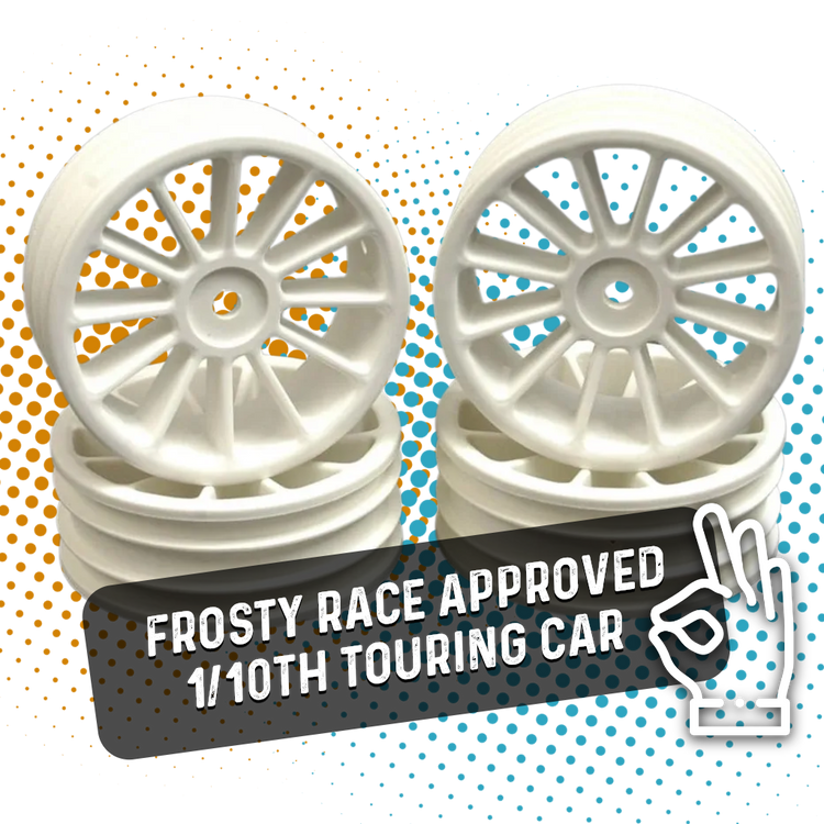 1/10 TOURING CAR WHEELS 20MM WIDE SKINNY