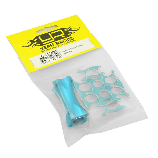 (SALE) Yeah Racing - Aluminum Damper SHOCK & DIFF Refilling Holder Blue For 1/10 Touring Cars / Drift - YA-0524BU