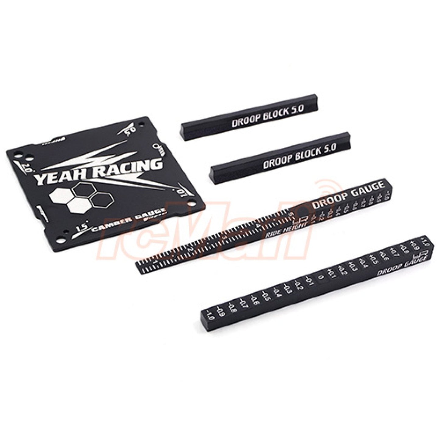 YEAH RACING - RC Aluminum Chassis Set Up Tool Kit For 1/27 1/28 Mini-Z - YT-0175