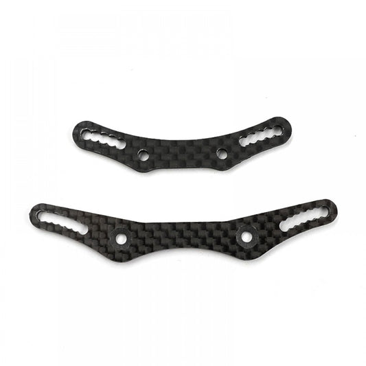 YEAH RACING - Carbon Damper Stay Set For Tamiya M05 & Fixing - TAMC-062