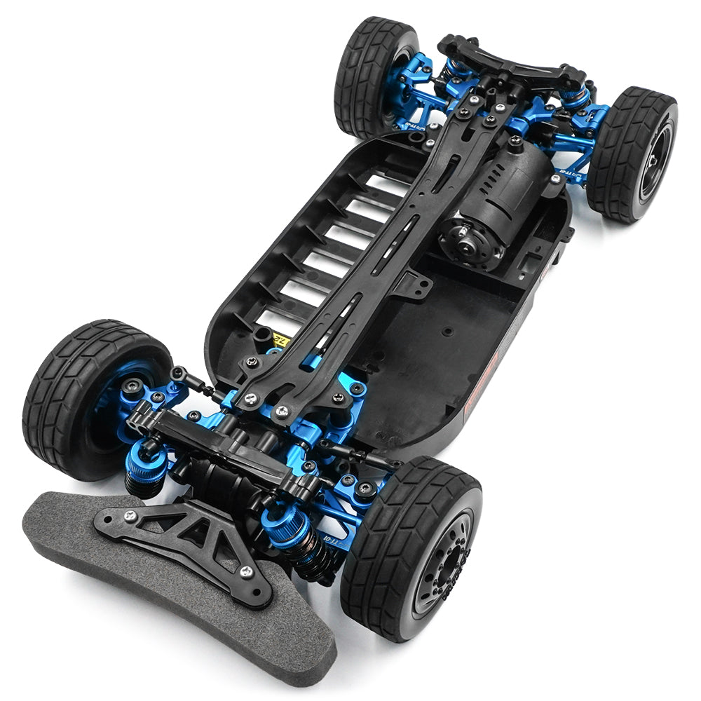 Yeah Racing - Rapid Performance Conversion Kit Blue For Tamiya TT01E - TATT-S05BU