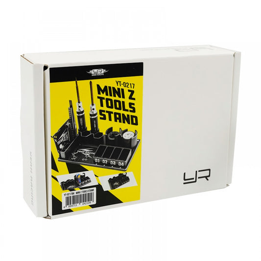 YEAH RACING - RC Aluminum Multi Function Tool Stand For Mini-Z - YT-0217BK