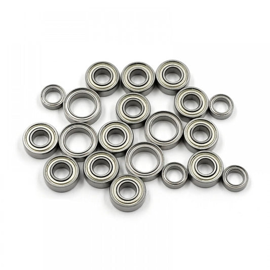 RC BEARINGS - Quality Precision Steel Bearings Full Set (20pcs) For Tamiya TT01E - (Shielded)