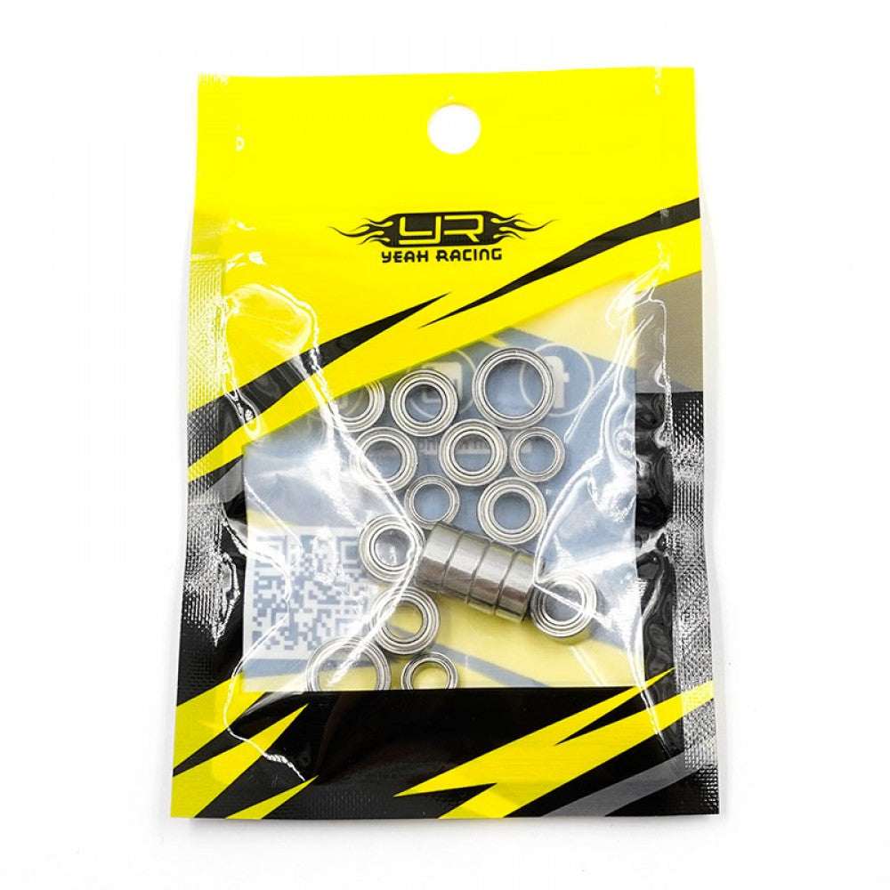 Yeah Racing - Steel Bearing Set (18pcs) For Tamiya MB-01 BT-01 - YBS-0043