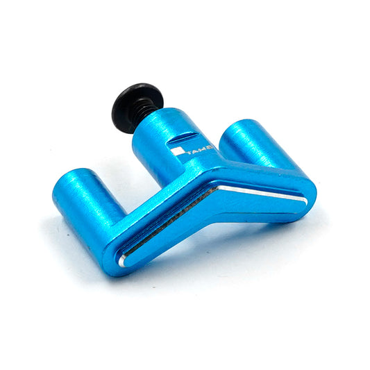 YEAH RACING - Aluminum Steering Post Mount For Tamiya MB01 BT01 - TAMB-003BU