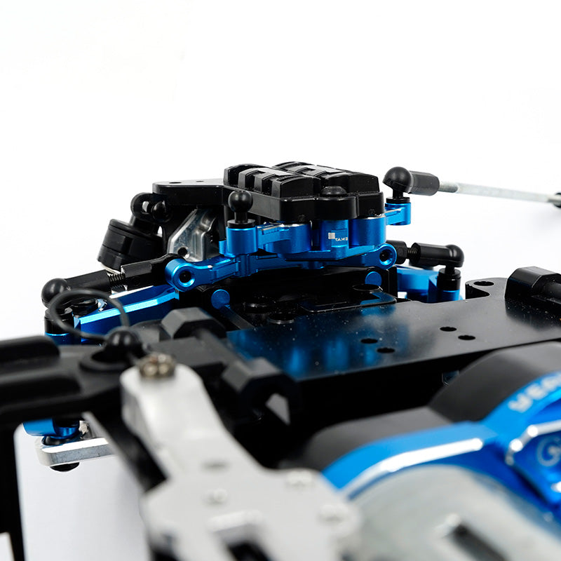 YEAH RACING - Aluminum Steering Post Mount For Tamiya MB01 BT01 - TAMB-003BU