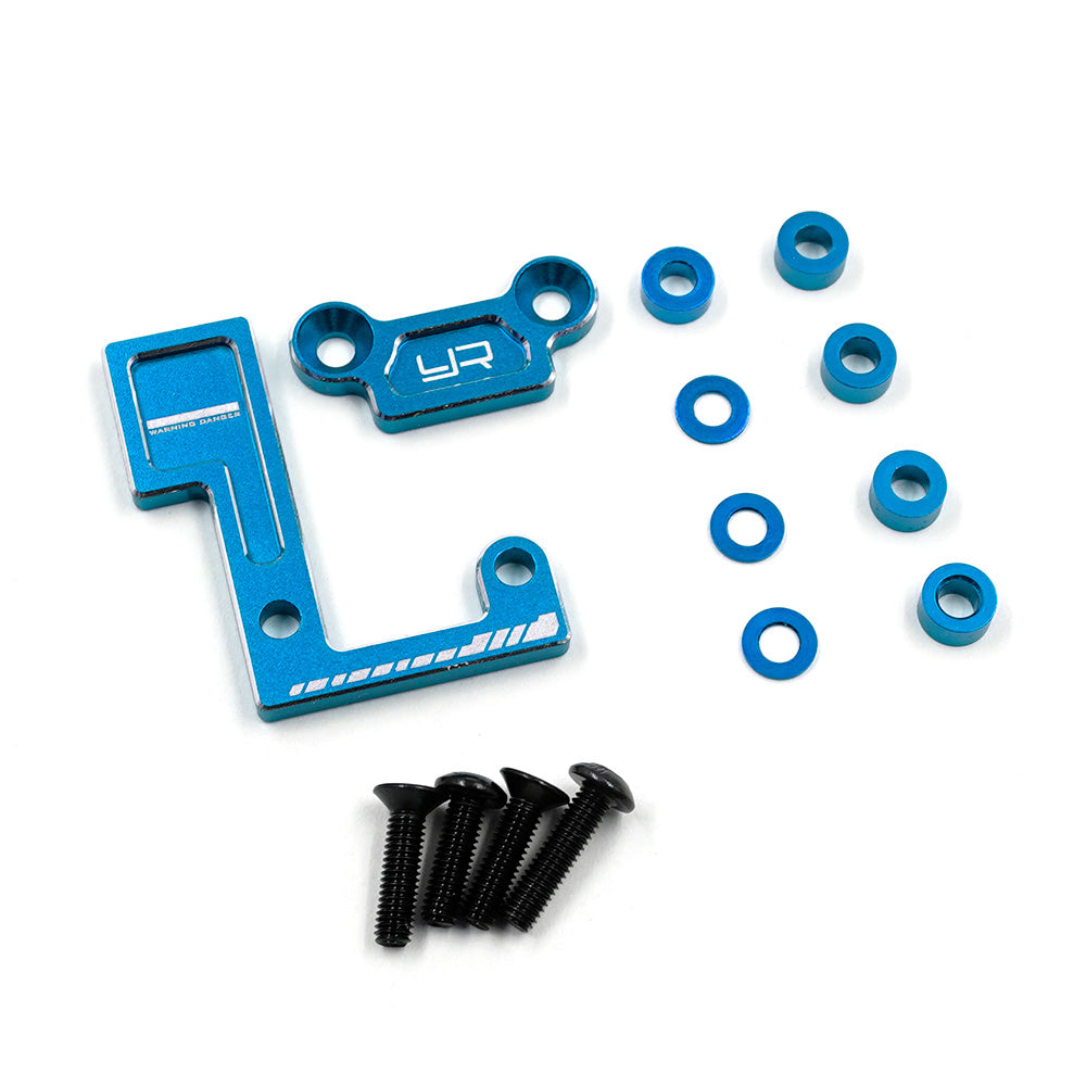 YEAH RACING - Aluminum Main Shaft Bearing Holder Set For Tamiya TT02 Series - TATT-074BU