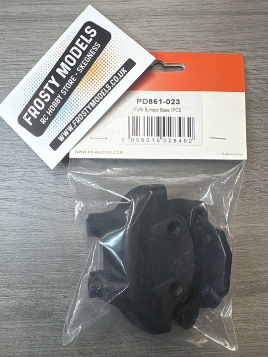 PD RACING SPARES - 1/10TH TK10 & TR10 - Front & Rear Bumper Base 1PCS - PD861-023