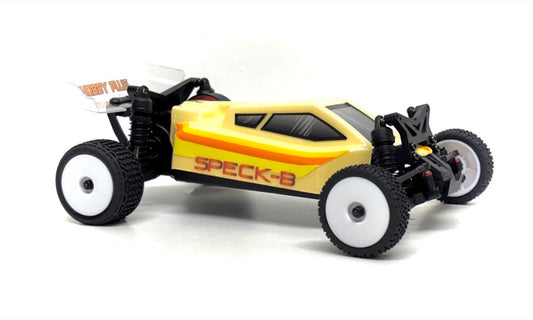 Hobby Plus - Speck B 1/24 2WD Buggy - RTR w/battery & charger (CREME) (Similar to Losi Mini-B) HBP2410250-C1