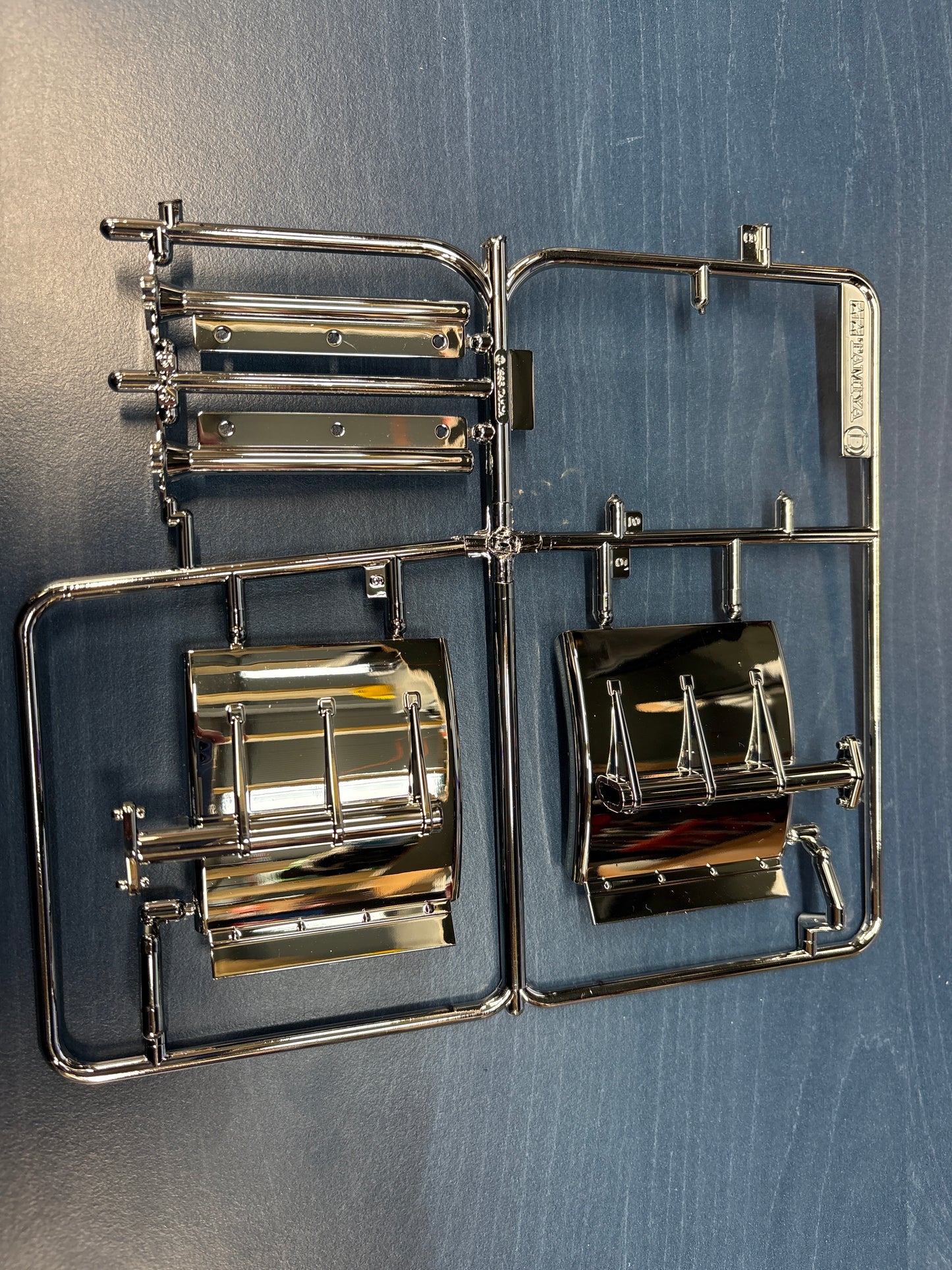 Clearance - Tamiya 1/14th truck chrome wheel guards