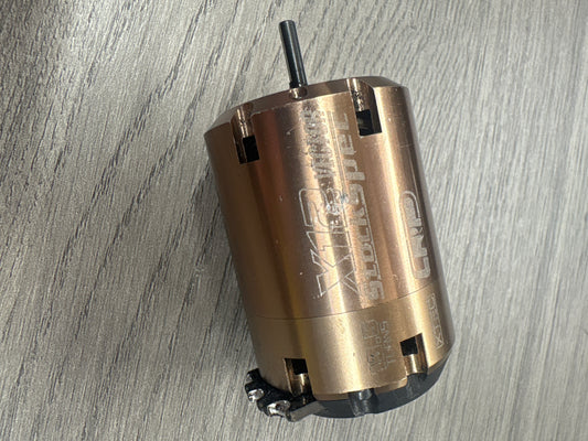 (SP8) Used/Tested LRP - Brushless 540 size 13.5T X12 competition Motor Sensored stock spec - fixed timing (good for 1/12 GT & 1/10 cars) (with scratches)