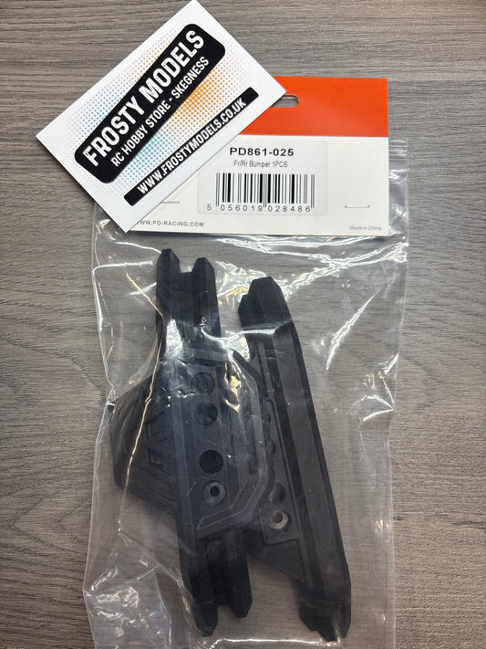 PD RACING SPARES - 1/10TH TK10 & TR10 - Front & Rear Bumper 1PCS - PD861-025