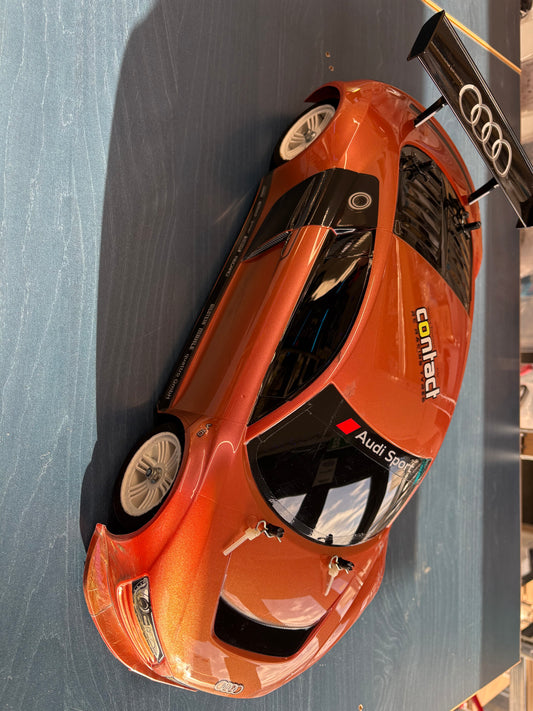 Used - Tamiya TT01E Audi R8 1/10 RC Car - with ESC, Motor, Bearings, Alloy Prop, Digital Servo (needs Radio, Battery & Charger)