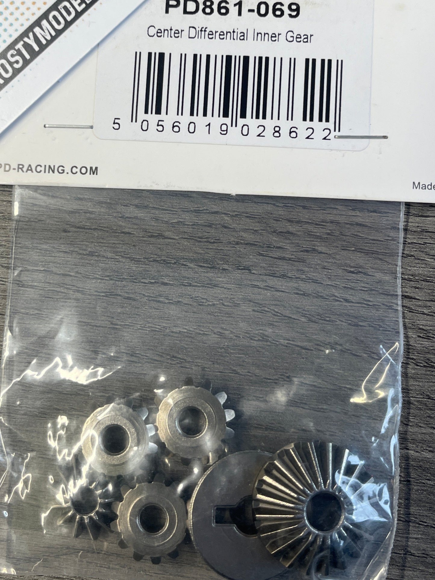 PD RACING SPARES - 1/10TH TK10 & TR10 - 4S Center Differential Inner Gear - PD861-069