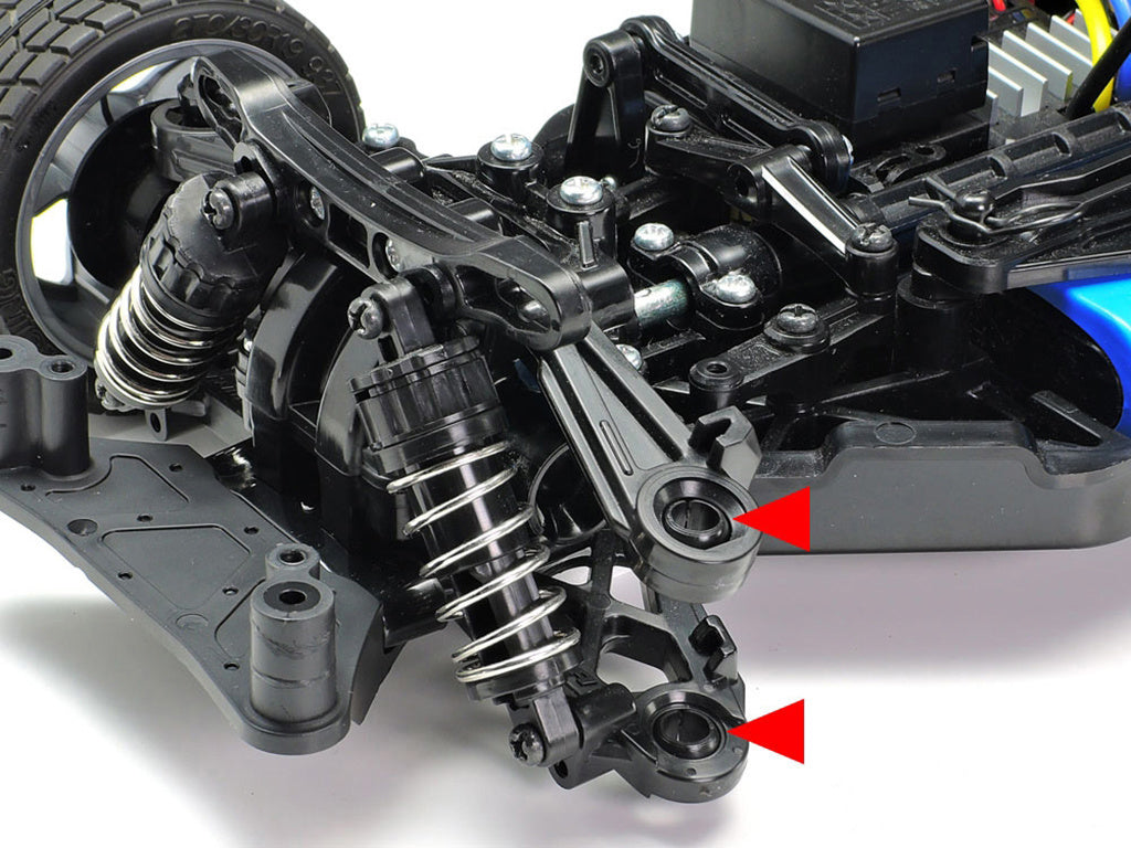 TAMIYA 54559 - TT02 LOW FRICTION SUSPENSION BALLS X4 (FRONT & REAR)