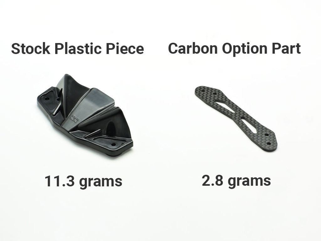 TAMIYA 54814 - RC TT02 & TT01E CARBON BUMPER SUPPORT