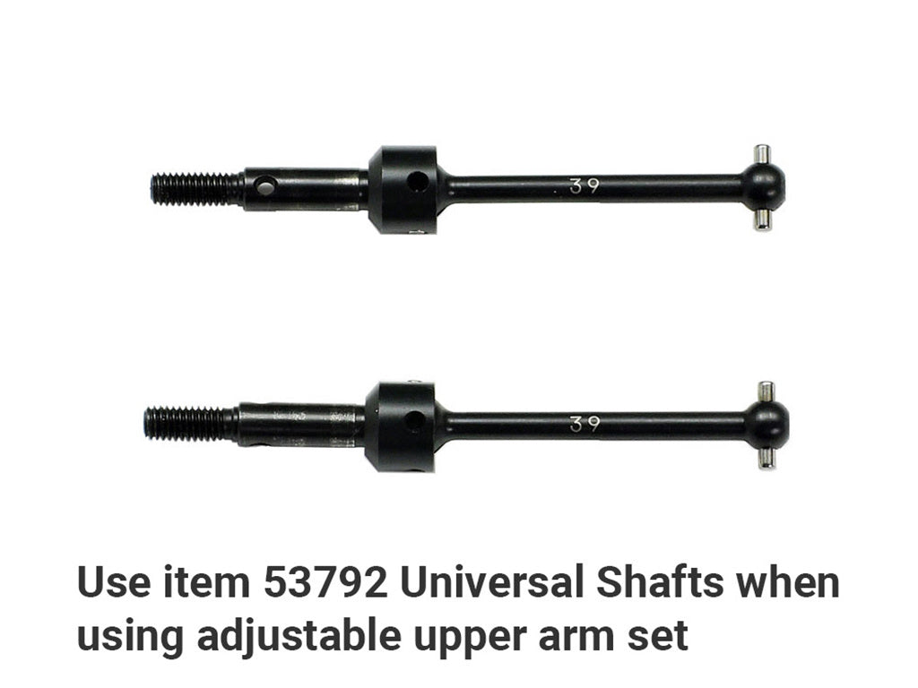 TAMIYA 54874 - RC TT02 ADJUSTABLE FRONT & REAR UPPER ARM SET