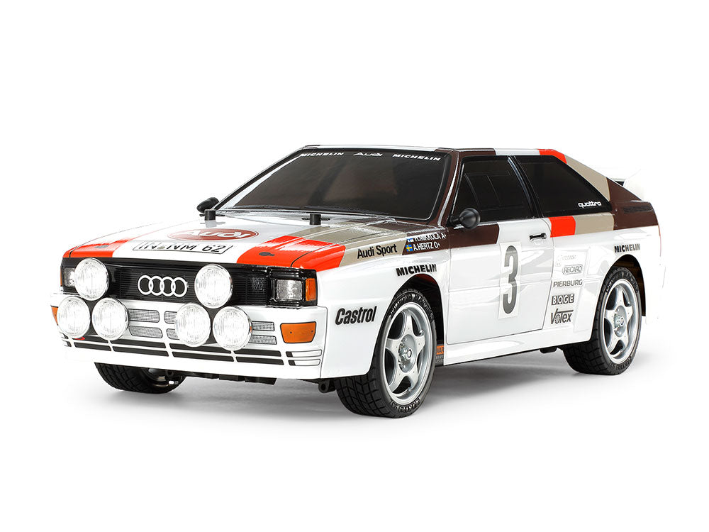 TAMIYA - 51615 1/10 RC AUDI QUATTRO A2 Body Shell 190MM Wide / Standard 257mm Wheelbase