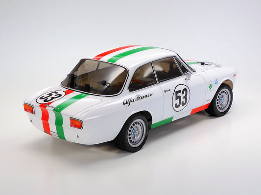 TAMIYA 58732 - RC 1/10 Giulia sprint GTA Club (MB01) Mini FWD/RWD M-CHASSIS CAR (ESC & MOTOR INCLUDED - Requires, Radio/Servo Set, Battery & Charger)