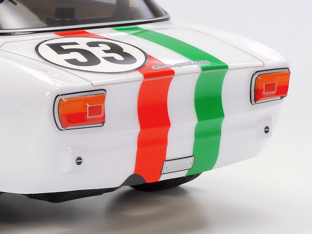 TAMIYA 58732 - RC 1/10 Giulia sprint GTA Club (MB01) Mini FWD/RWD M-CHASSIS CAR (ESC & MOTOR INCLUDED - Requires, Radio/Servo Set, Battery & Charger)