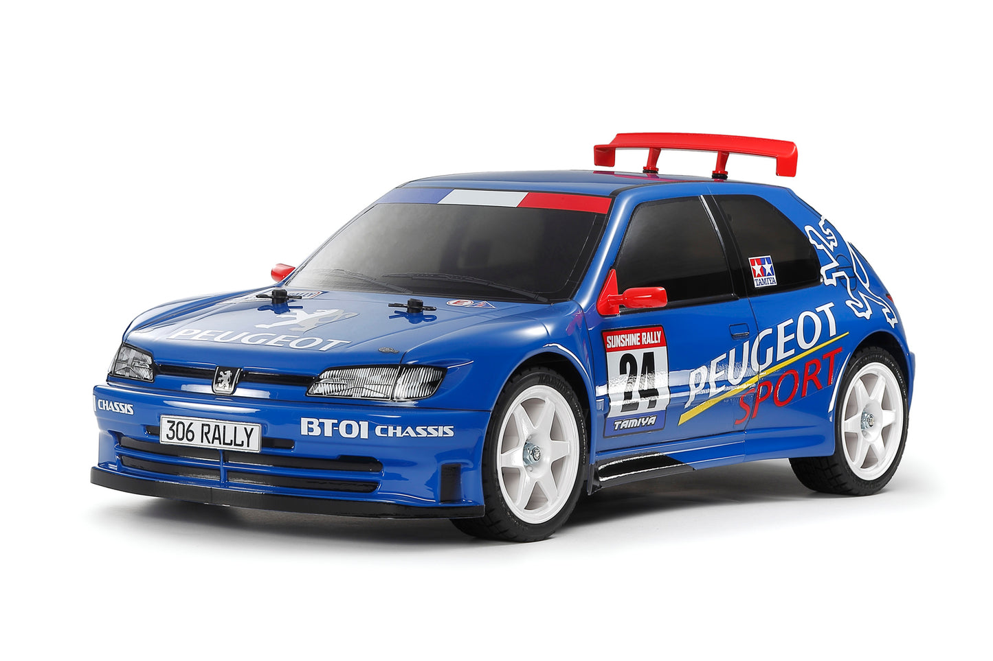 TAMIYA - (PRE-ORDER DUE MAY 2025) 51753 1/10 Peugeot 306 Maxi BODY SHELL SET 190MM Wide / 257mm Wheelbase