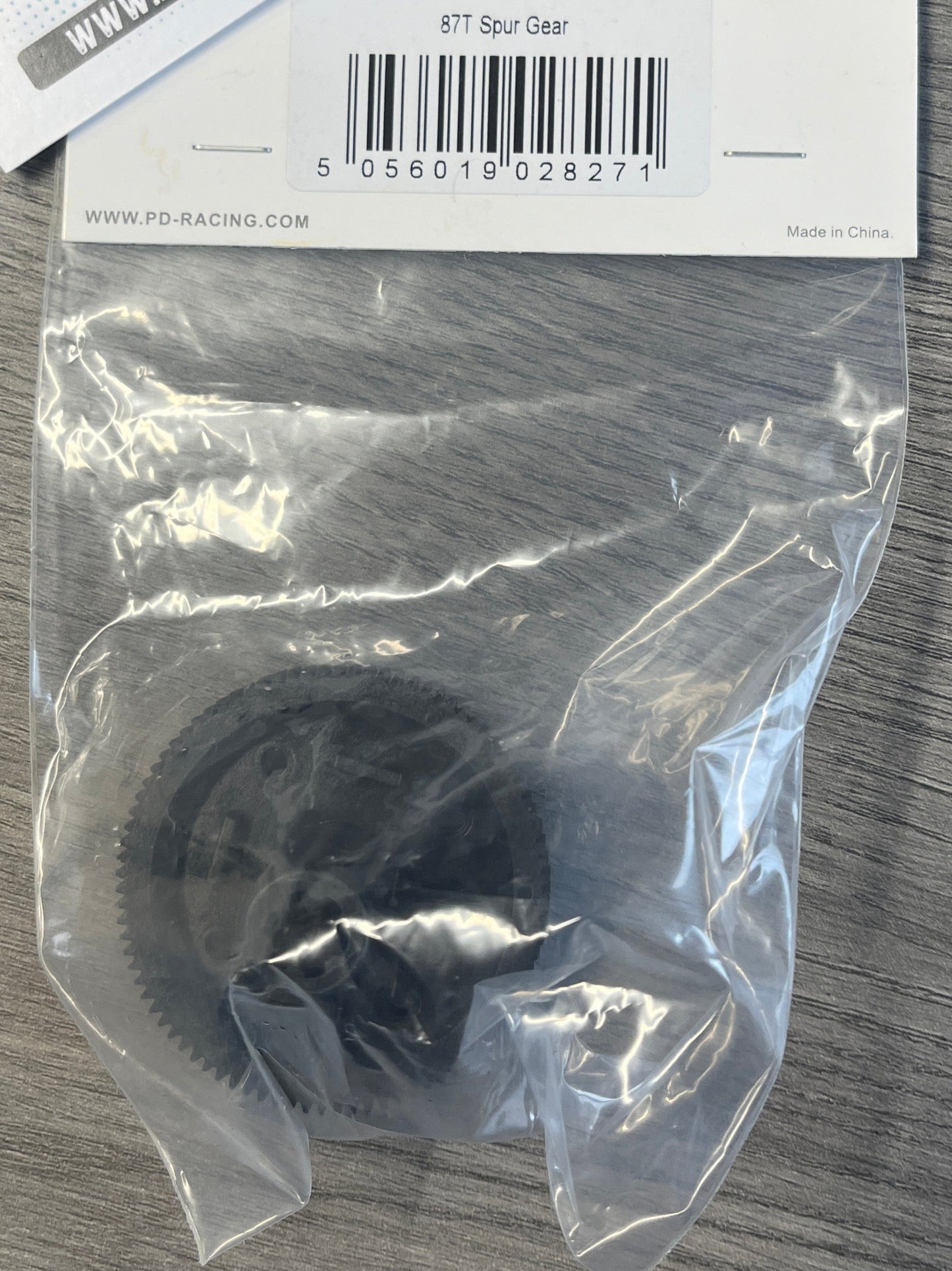 PD RACING SPARES - 1/10TH TK10 & TR10 - 87T Spur Gear - PD860T-005