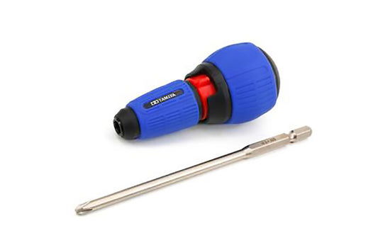 TAMIYA 74152 - RATCHETING SCREWDRIVER PRO With (+) Bit (L) x1