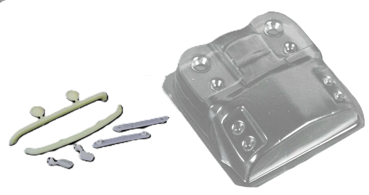 1/10 190mm Wide RC Touring Car Body Shell - (XL 1/10) Clear Lexan - Rover Mini Cooper Body Shell (258mm Wheelbase / 190mm Wide) - everything in photo included) Not M-Chassis - Fits TT01 / TT02