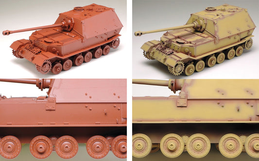 Tamiya - Fine Surface Primer (weathering Paint) Oxide Red L (180ml) - 87160