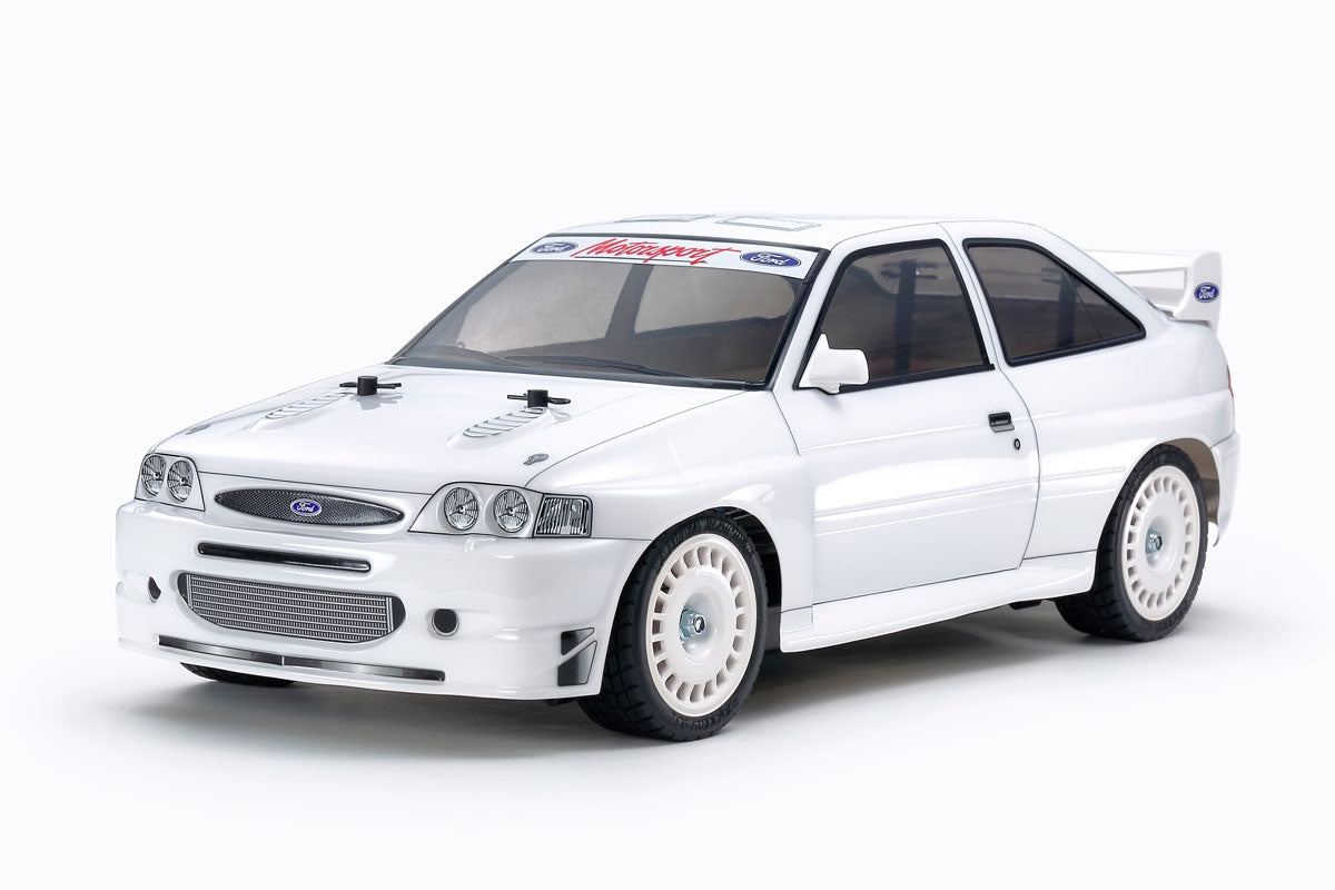 TAMIYA - 58691 FORD ESCORT 1998 - RC 1/10 KIT 1/10 4WD (TT02 / INC'S ESC & MOTOR)