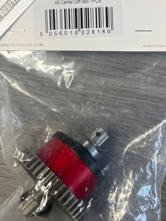 PD RACING SPARES - 1/10TH TK10 & TR10 - 4S Center Diff Box 1PCS - PD860-013