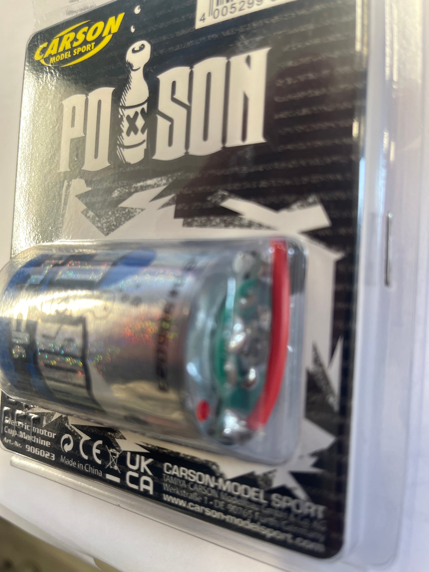 Carson - ELECTRIC MOTOR POISON 80T for 1/14 Tamiya Scale Trucks - C906023 (RPM 6,500) Not for TT01E Trucks!