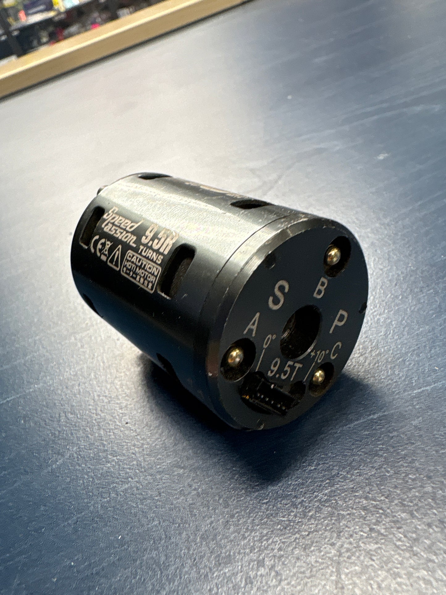 Used/Tested Speed Passion - Brushless 540 size 9.5T competition Motor Sensored - adjustable timing (good for 1/10 cars) (with scratches)