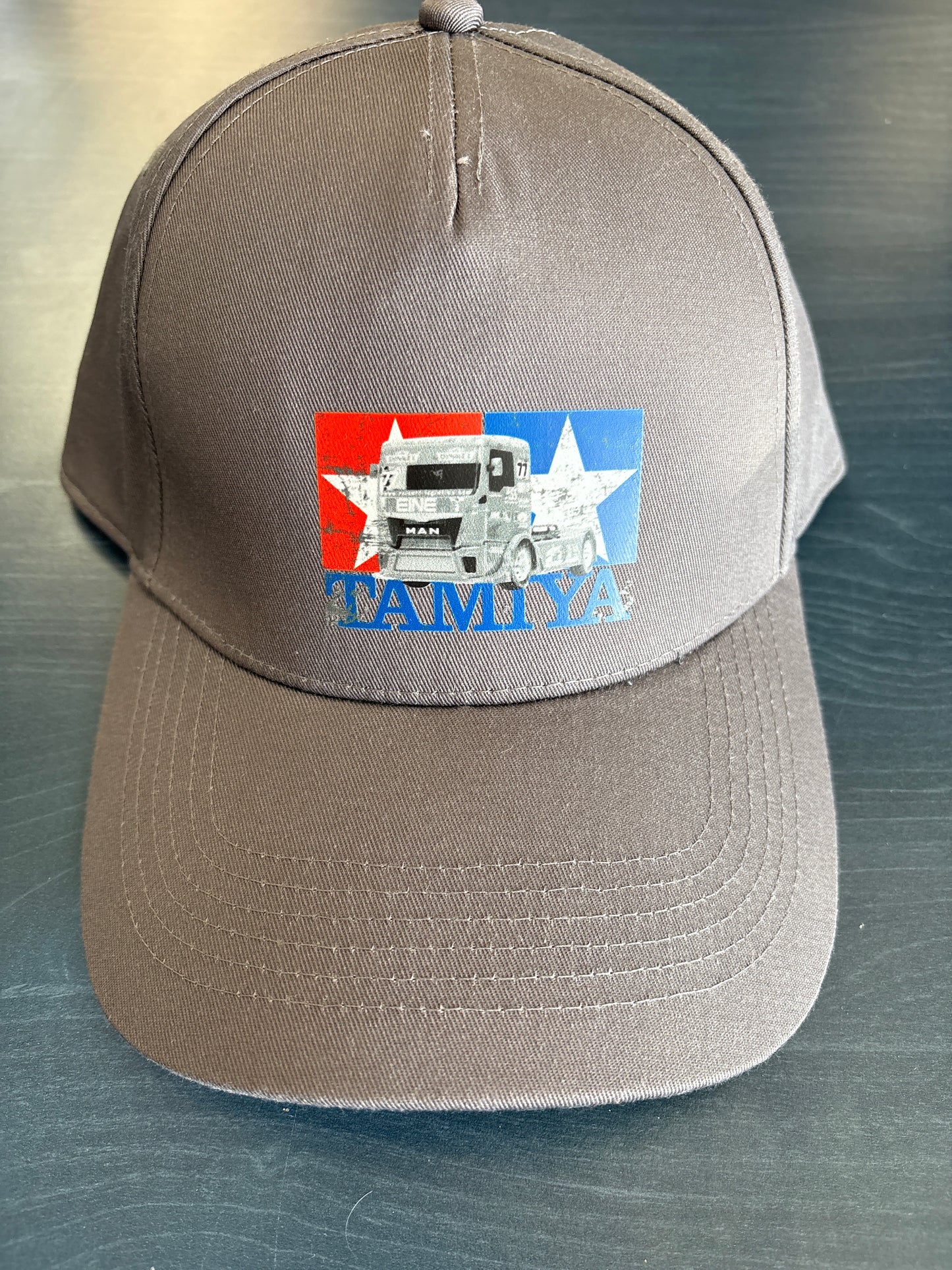 Tamiya Euro Truck PROMO HAT CAP - ADULT MEDIUM (ADJUSTABLE FIT) - GREY RC CAR RELATED
