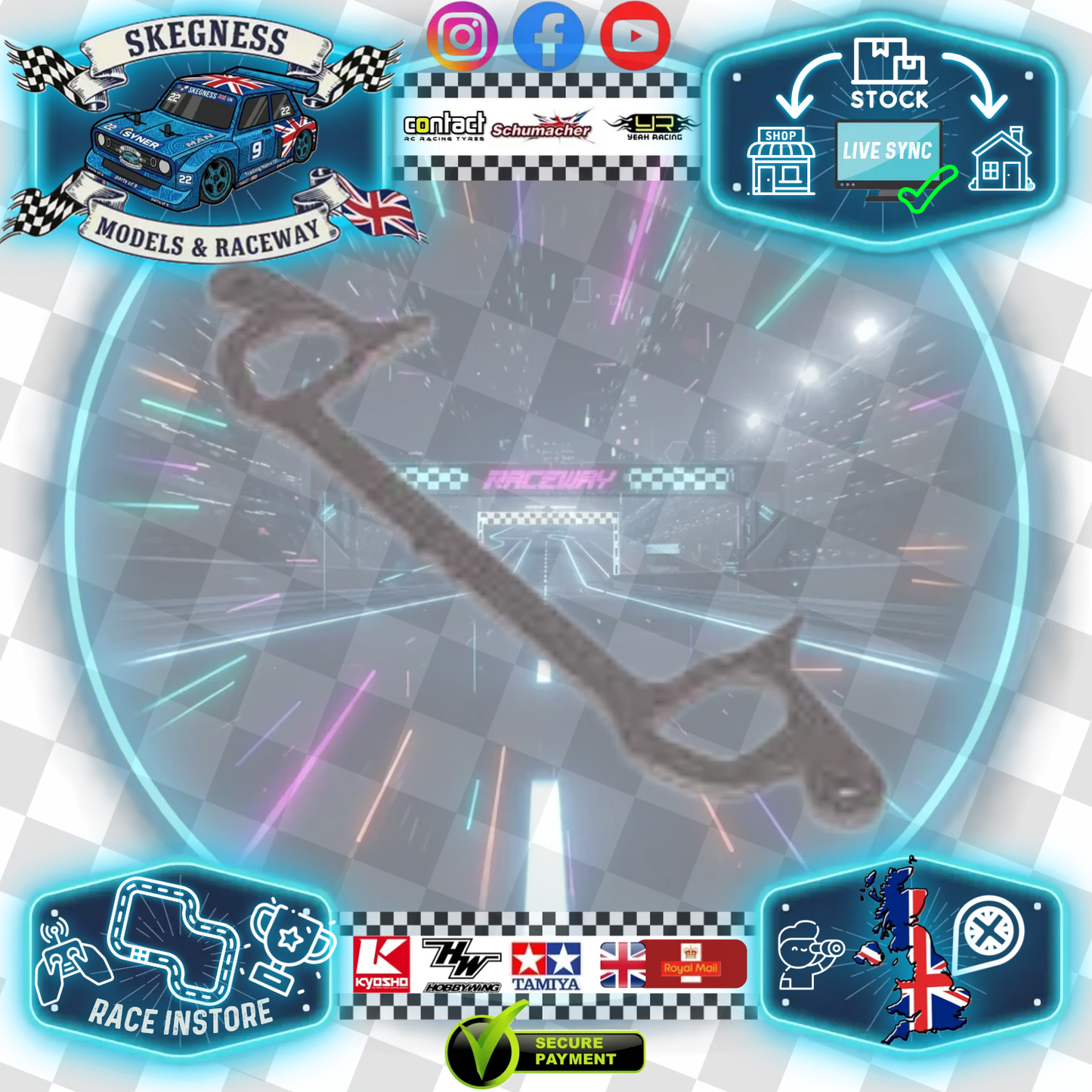 Schumacher - Camber Strap 1.5 Deg – S1 – SS GT - U4625