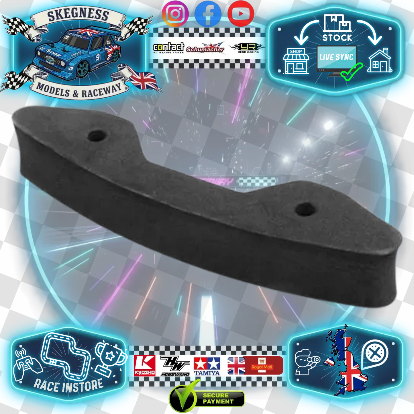 LOUISE / CARTEN - RC LMX / M210 - BUMPER - SMALL - LNBA383