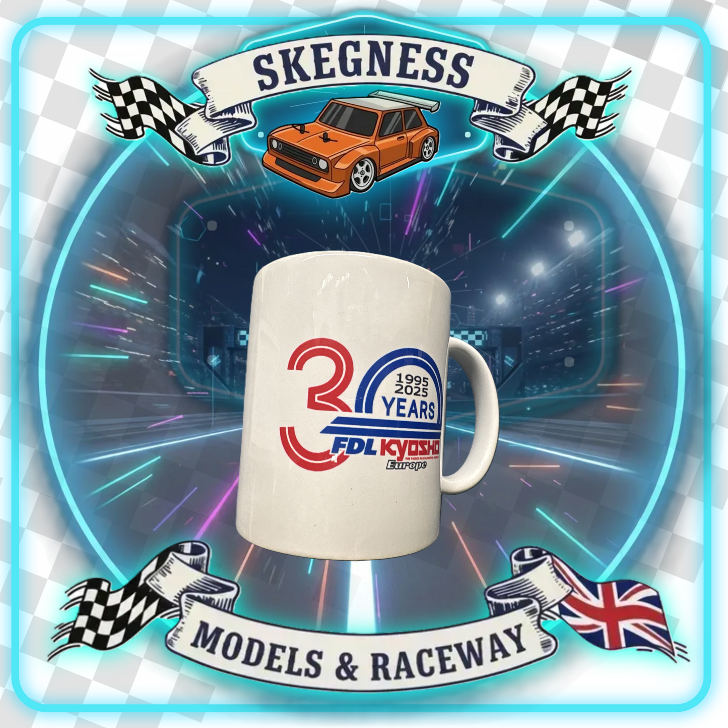 Kyosho - 30 Years of Kyosho Europe Mug - White - K.88030MUG