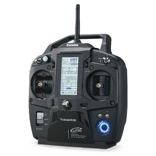 Futaba - T4GRS 4-Channel Surface Vehicle 2.4ghz Radio with R304SB Receiver - FUT05003095-3