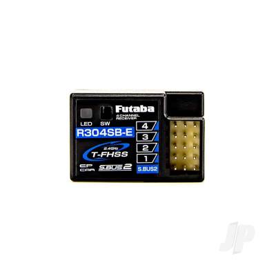 Futaba - R304SB-E 4-Channel (PWM) (FOR T4GRS) Surface Receiver S.BUS T-FHSS - No Antenna - FUT05102588-3