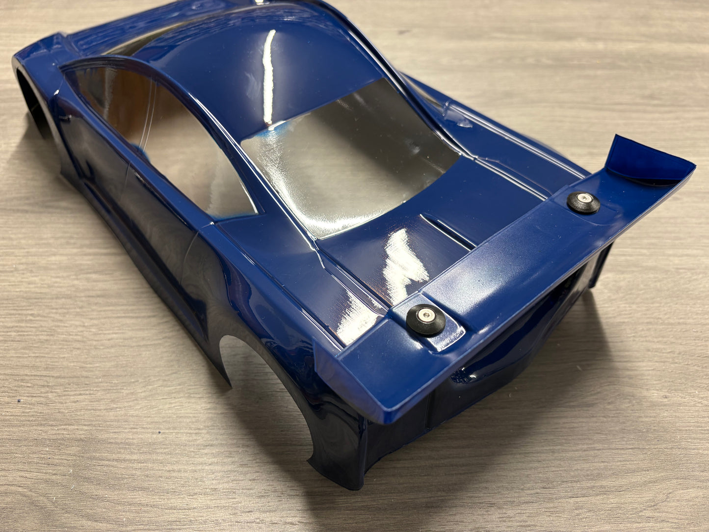 MONTECH - Pre Painted BLUE - EVO 2 - RC CAR BODY 1/10 TC - Lightweight - 190MM (Read Description) B2