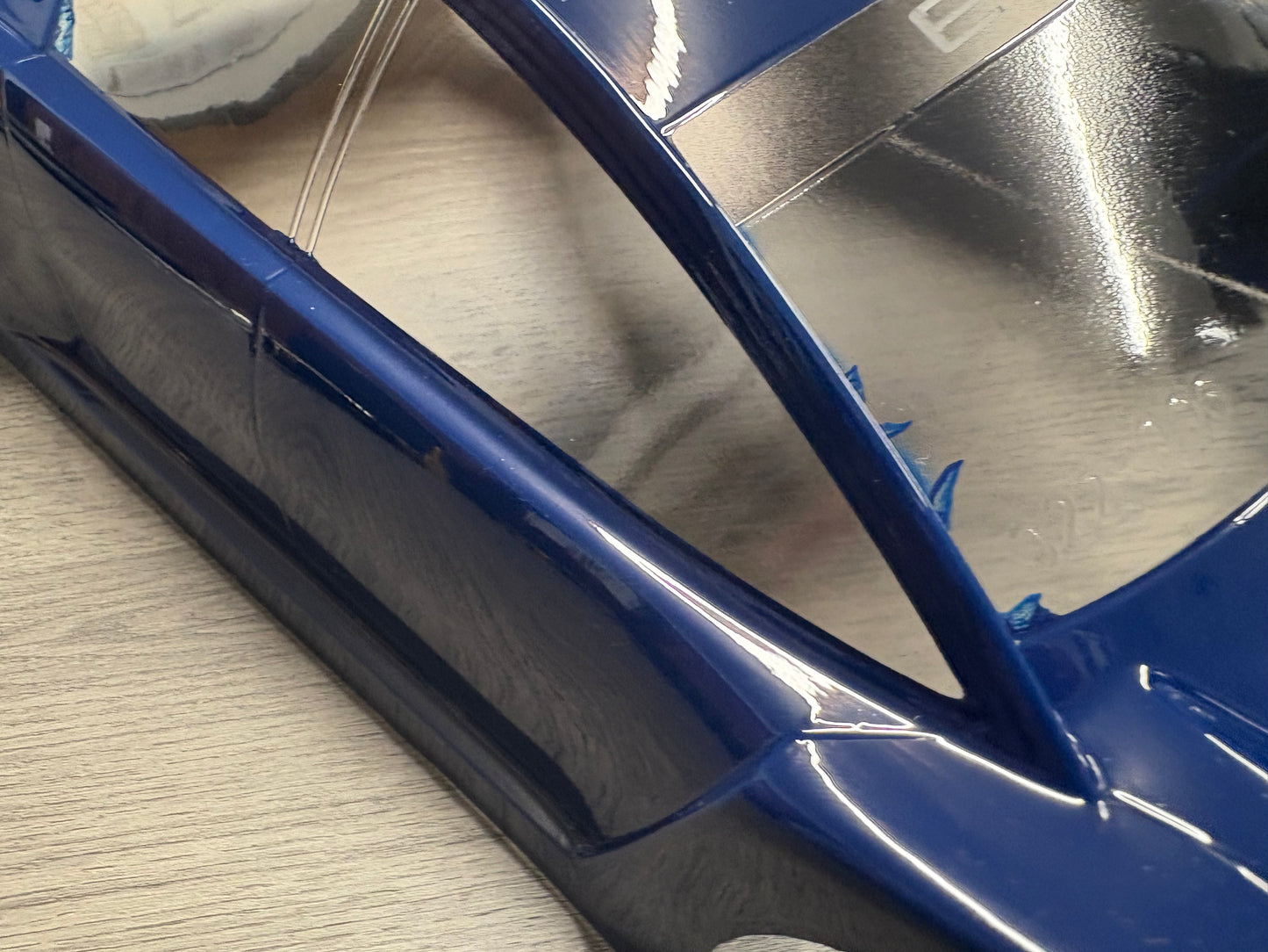 MONTECH - Pre Painted BLUE - EVO 2 - RC CAR BODY 1/10 TC - Lightweight - 190MM (Read Description) B2