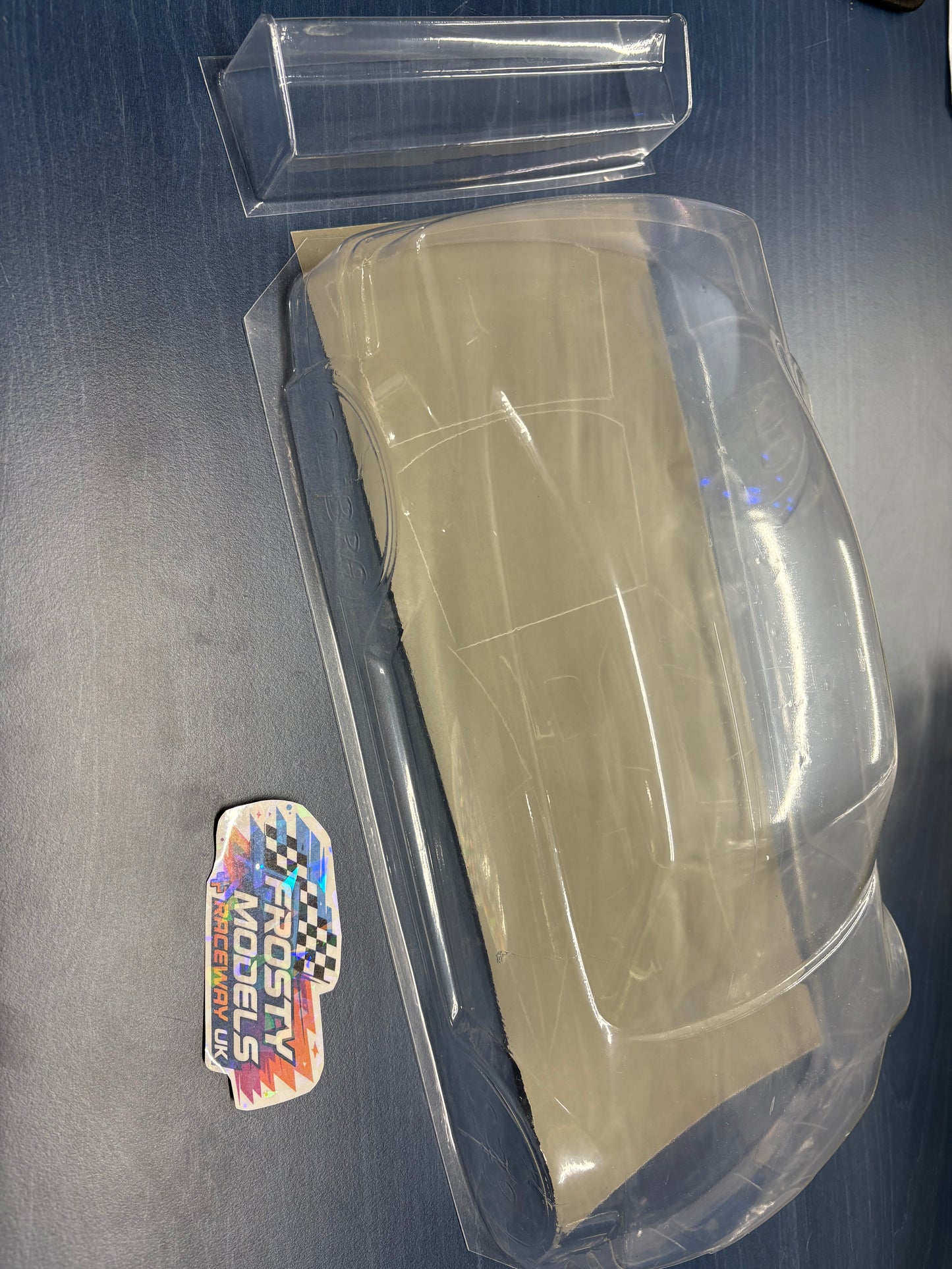 GT12 Supastox Body - Opel Calibra - Clear Lexan - Fits 1/12 Car 205mm Wheelbase / 160mm Wide