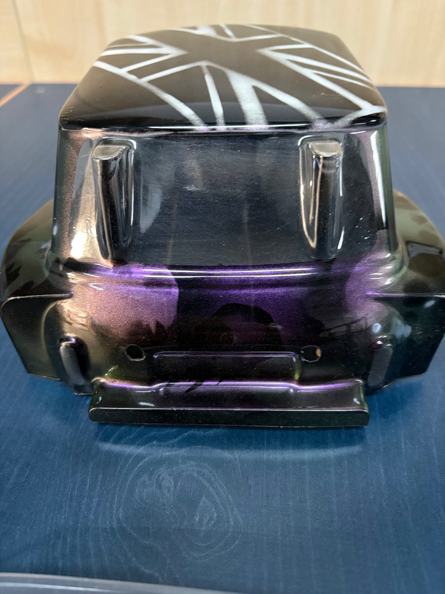 KAMTEC GT12 MINI Racer Pre-Painted in Two-Tone 757 MONSTER Body (fits Mini Racer/Mini Assassin/Batt Cave JOK3R)