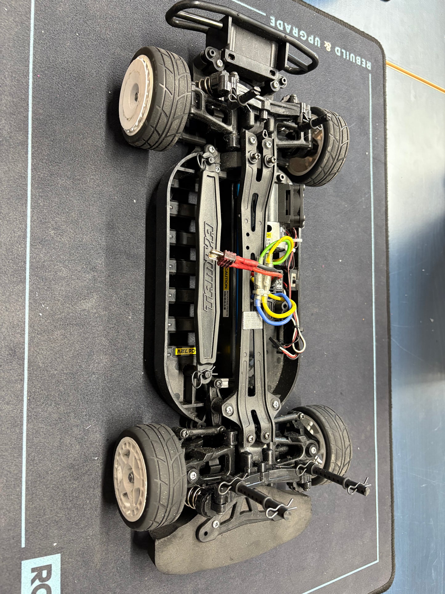 Used - Tamiya TT01E Two-tone Buggra Euro Truck - Just add radio, servo, battery and charger to complete