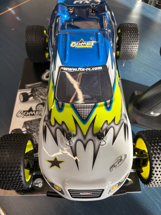 FTX - (as new) Comet Truggy RTR 1/12th RWD (needs battery charger)