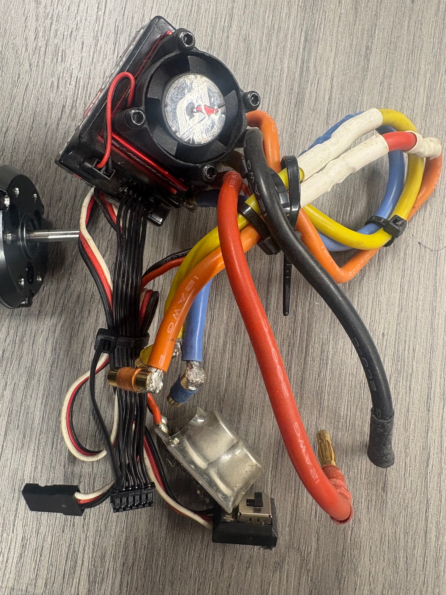 (#1) Tested/Used - Hobbywing Quicrun 10BL120 ESC 120Amp Brushless & Speed Passion Comp 3.0 13.5T Combo (ideal for 1/10 Buggies/Cars)