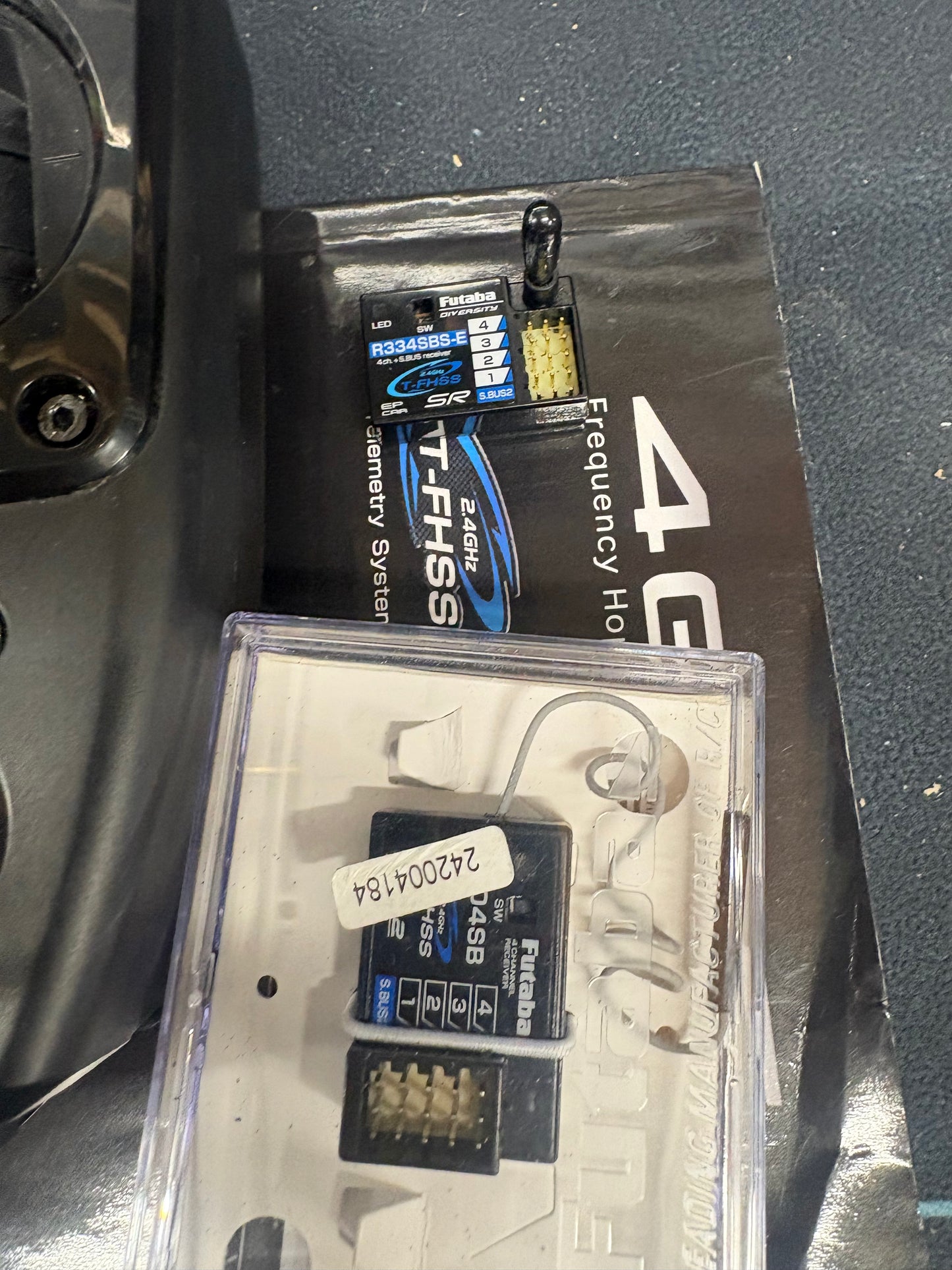 Used - Futaba T4GRS with 2x receivers (just needs battery)