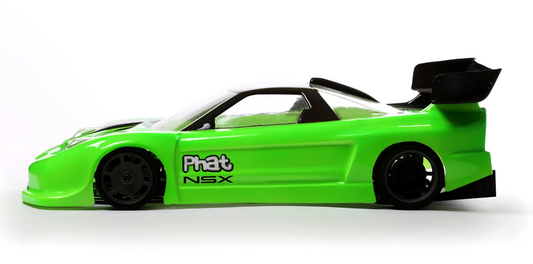 PHAT BODIES - NSX-R - GT12, LMGT3, ATOM - Lexan 1/12 Body Shell - Clear unpainted